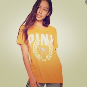 VS Pink - Yellow Campus Tee